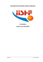 Vorschau IISHF Verfassung 2021
