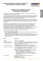 Vorschau Leitfaden zum Ausfüllen des neuen Zusatzblatt zum Spielbericht 2023