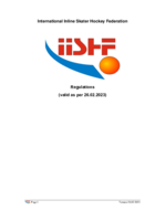 Vorschau IISHF Bestimmungen 2023
