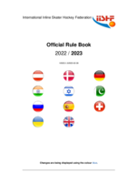 Vorschau Internationale Spielregeln 2023
