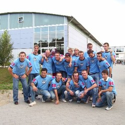 Aufstieg Perfekt am 19.8.2006 beim Auswärtspiel bei den Berlin Buffalos