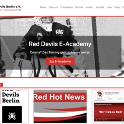 Start der e-Academy der Red Devils Berlin